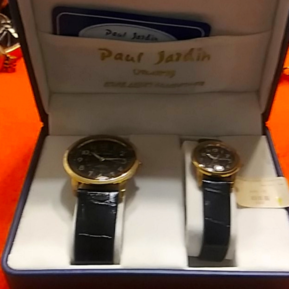 Man and womans watch